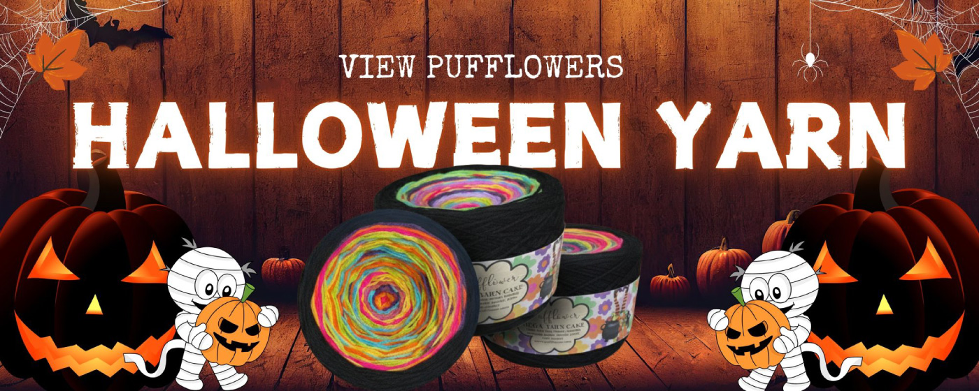 Pufflower Halloween Yarn